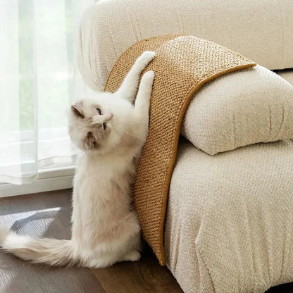 Katzenkratzmatte | Sisal-Kratzmatte zum Schutz der Möbel
