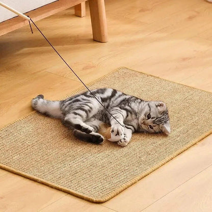 Katzenkratzmatte | Sisal-Kratzmatte zum Schutz der Möbel