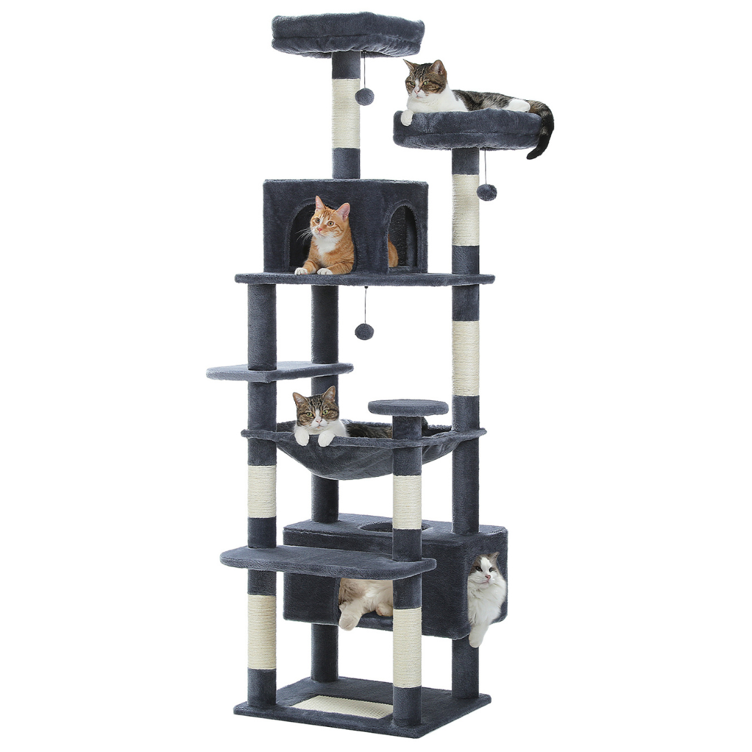 Katzenparadies | Moderner Kratzturm für Ihre Katze