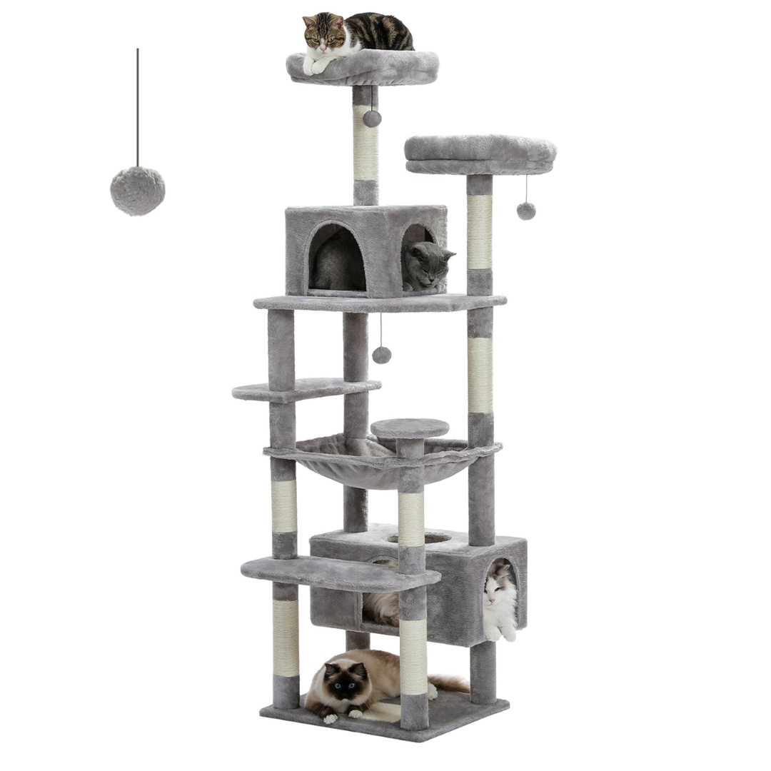 Katzenparadies | Moderner Kratzturm für Ihre Katze