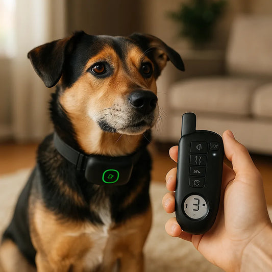 Leises Hundehalsband | Ruhige Kontrolle mit Fernbedienung