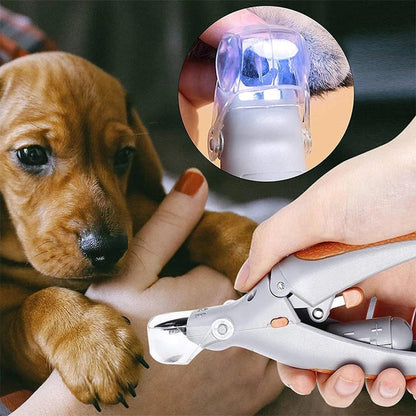 Nagelschneider Haustiere | Krallenschneider mit LED-Licht & Sicherheitsschloss