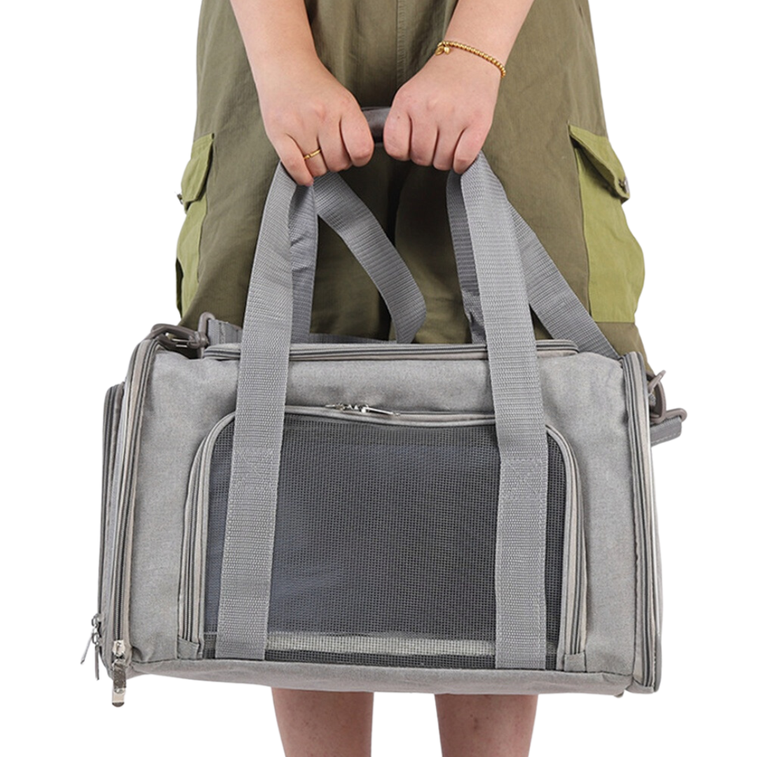 Nomado Carrier | Komfortable Reisetasche für Hunde und Katzen unterwegs