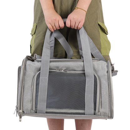 Nomado Carrier | Komfortable Reisetasche für Hunde und Katzen unterwegs