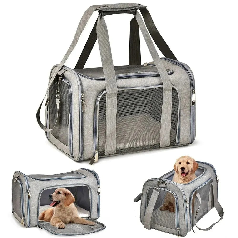 Nomado Carrier | Komfortable Reisetasche für Hunde und Katzen unterwegs