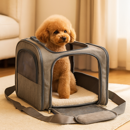 Nomado Carrier | Komfortable Reisetasche für Hunde und Katzen unterwegs