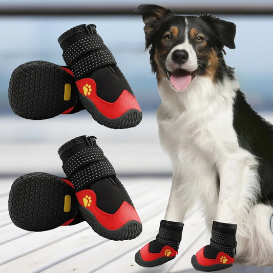 PawShield | Hundeschuhe rutschfest, atmungsaktiv, ganzjährig