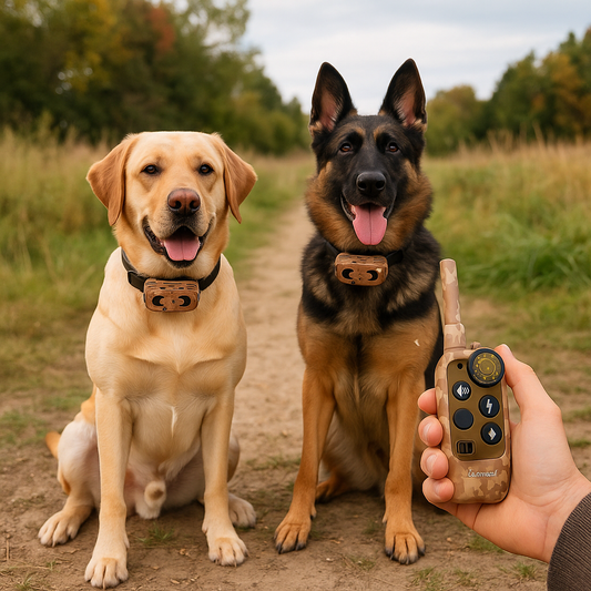 Perfektes Trainingshalsband | Optimales Ferntraining für Hunde