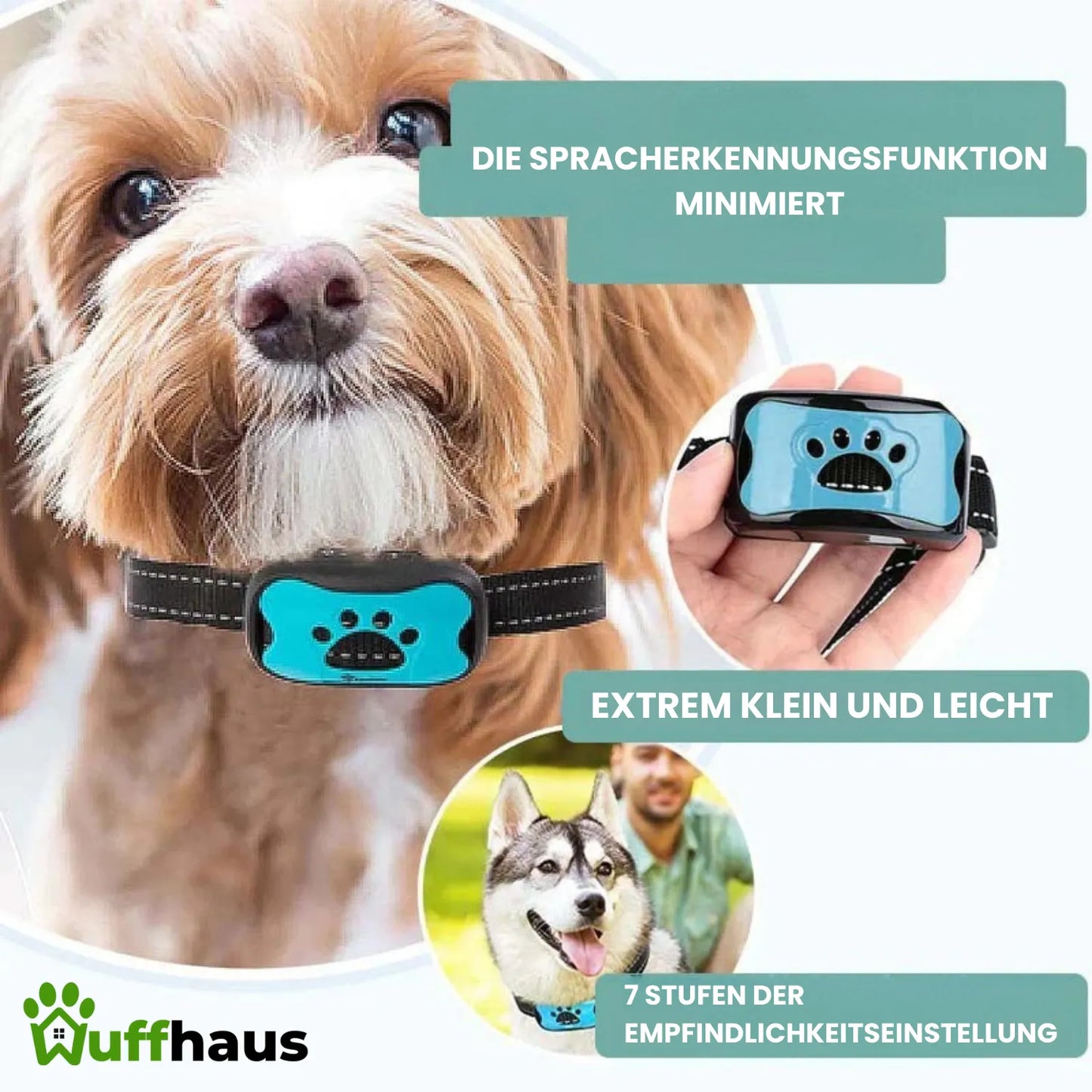 SilentBark | Anti-Bell-Halsband für das Hundetraining