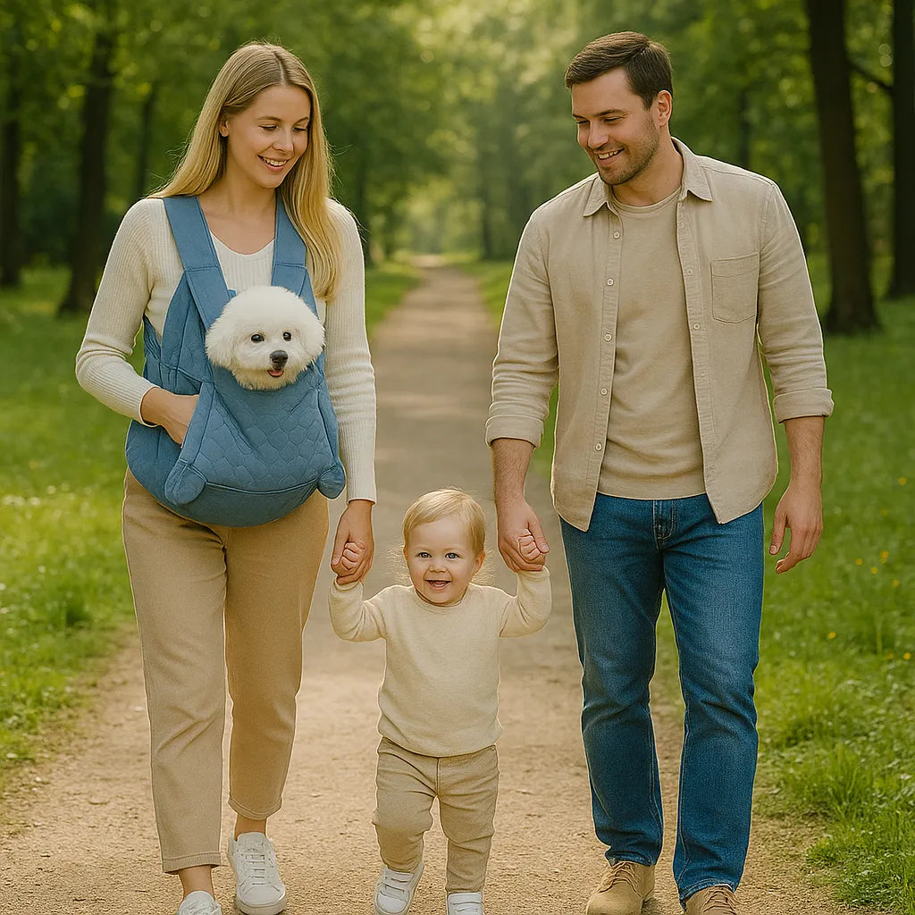 SnugCarry | Hundetasche für kleine Hunde, warm & atmungsaktiv