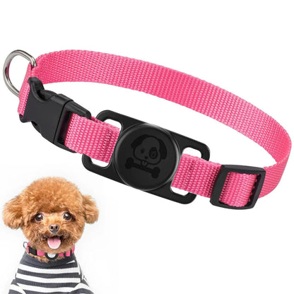 TrackerBands | Innovatives Halsband mit GPS-AirTag-Halter für Hunde
