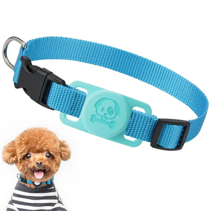 TrackerBands | Innovatives Halsband mit GPS-AirTag-Halter für Hunde