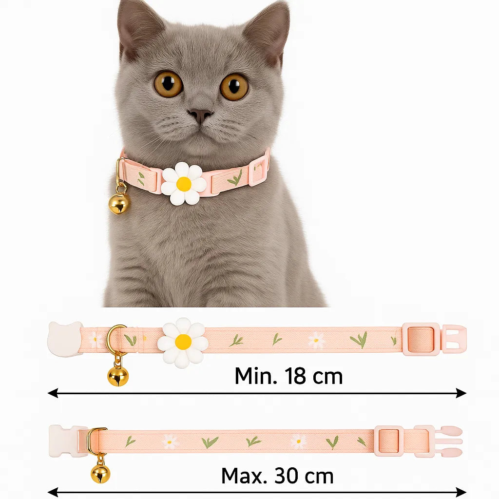 TrackerKat Band | Sicheres AirTag und GPS-Tracking für Katzen