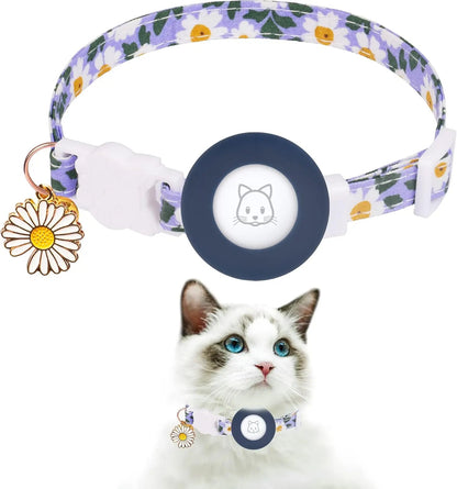 TrackerKat Band | Sicheres AirTag und GPS-Tracking für Katzen