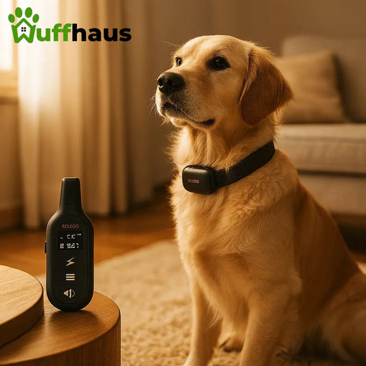 Trainingshalsband | Elektrisches Hundetrainingshalsband mit wasserdichter Fernbedienung