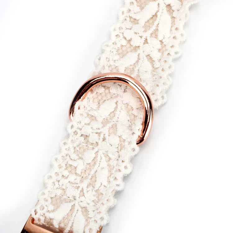 Velore | Luxuriöses, verstellbares Hundehalsband- und Leinenset mit stilvollem Design