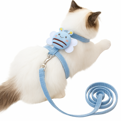 WhiskerWay | Bequemes Katzengeschirr für sichere Abenteuer
